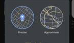 Android 12 precise location access request