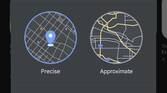 Android 12 precise location access request