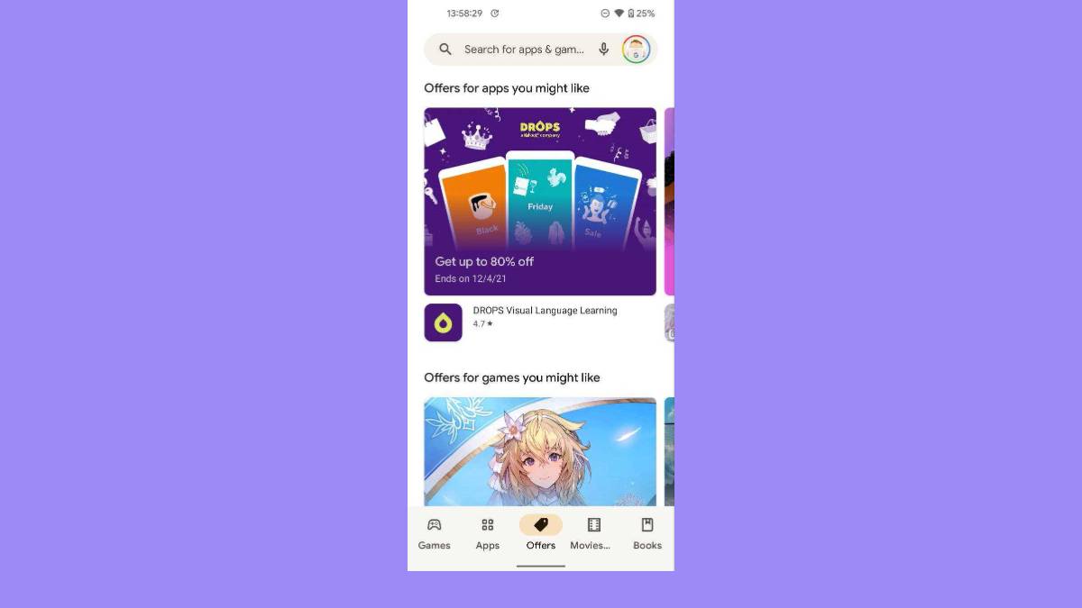 [Update: Widely rolling out] Google Play Store tests a new "Offer" tab ...