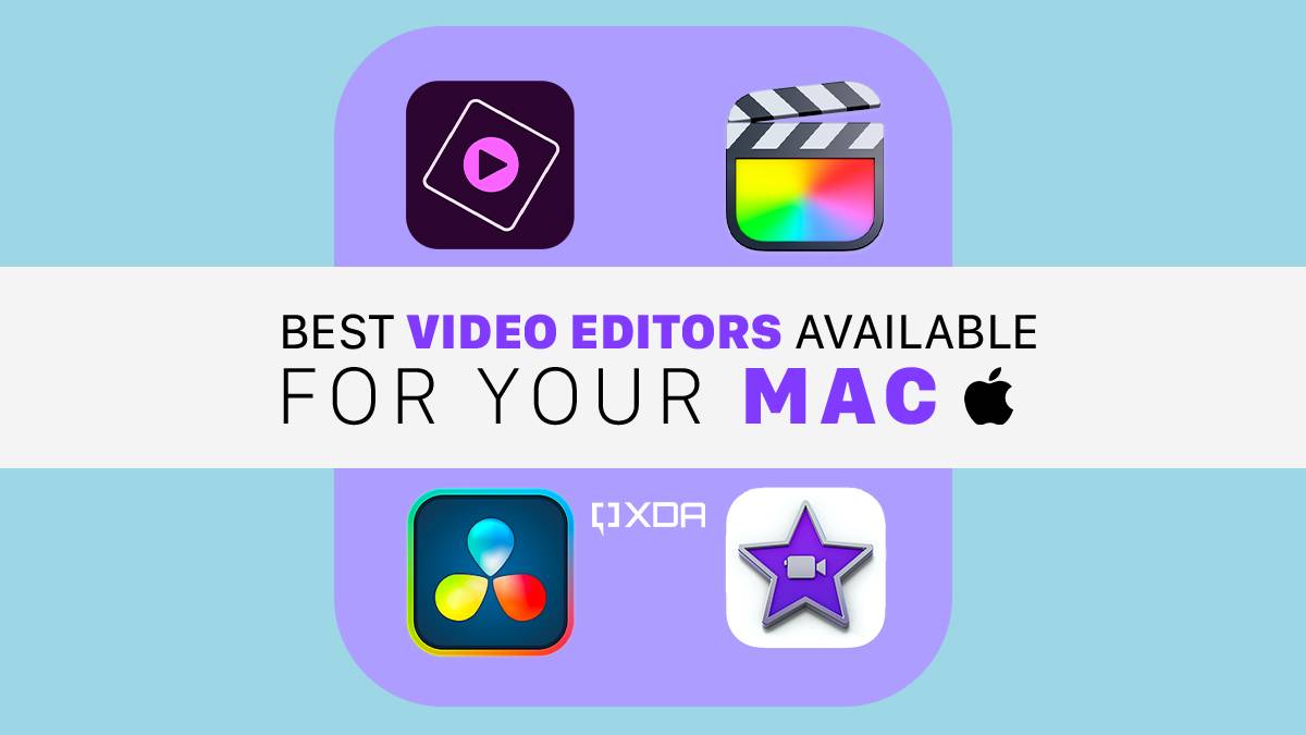 Here are the best video editors available for your Mac