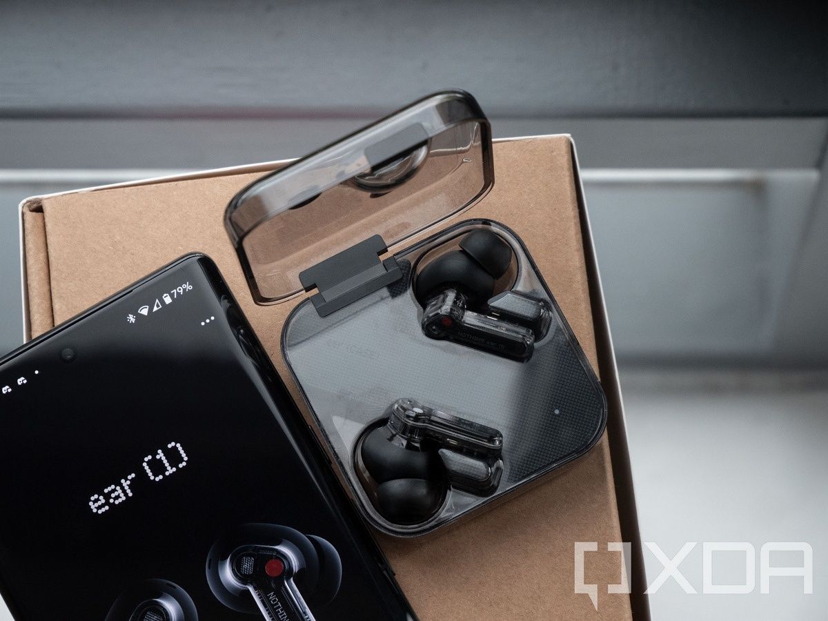 Nothing launches the ear (1) wireless earphones in black
