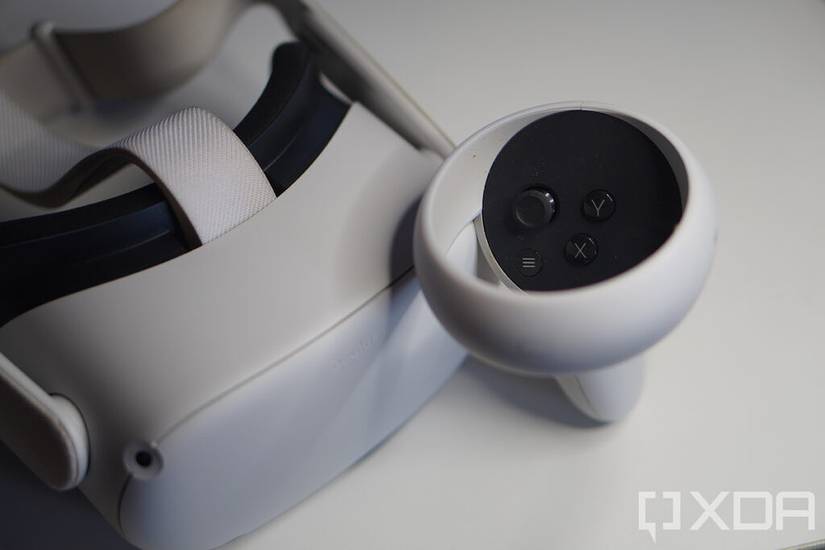 Oculus Quest 2 with controllers