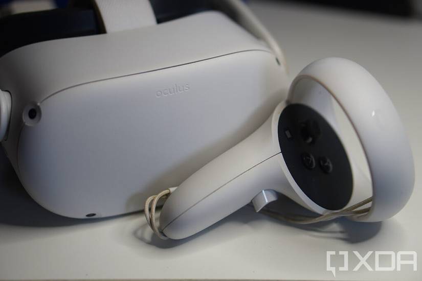 Oculus Quest 2 with controller