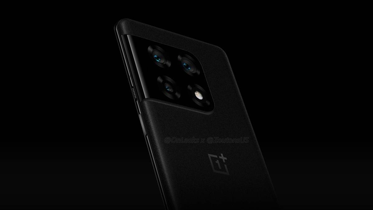 OnePlus 10 Pro leaked render from OnLeaks