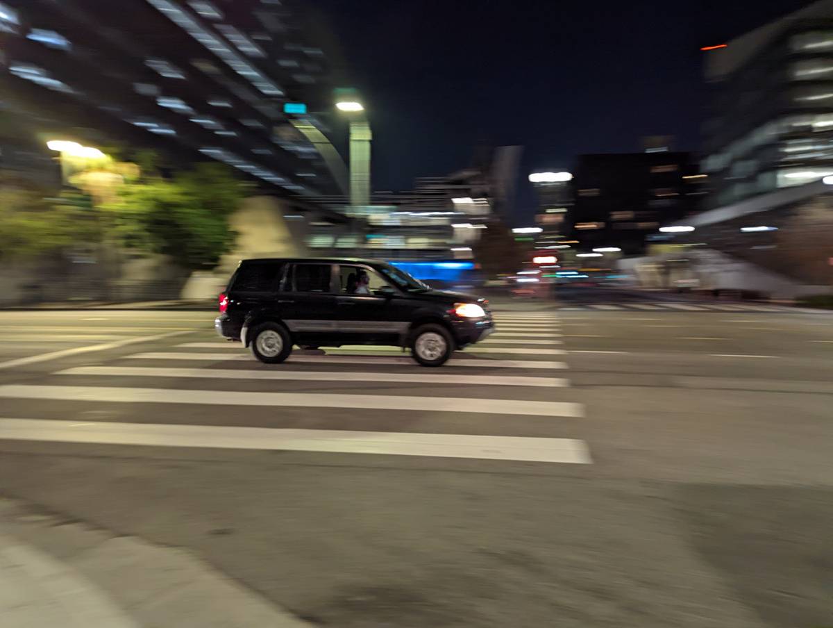 Pixel 6 Pro main camera, Action Pan