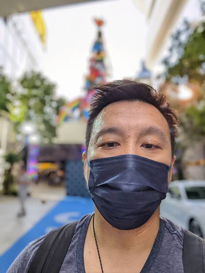Pixel 6 Pro portrait selfie