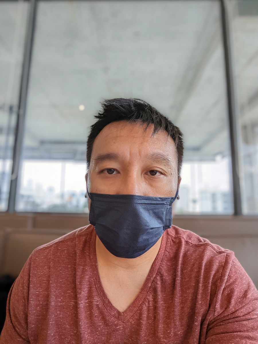 Pixel 6 Pro portrait selfie