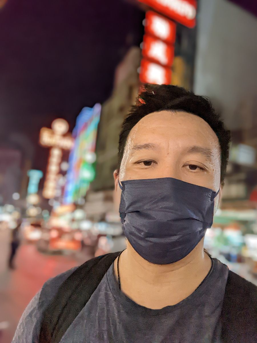 Pixel 6 Pro portrait selfie