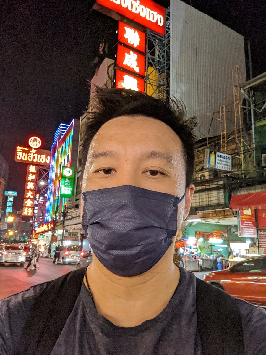 Pixel 6 Pro standard selfie