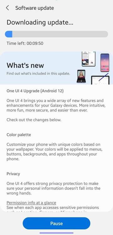 Samsung Galaxy Note 20 One UI 4.0 Beta 1 OTA