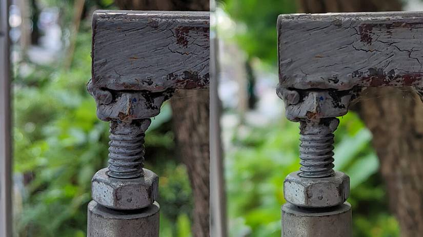 Pixel 6 Pro (left); X70 Pro Plus (right)