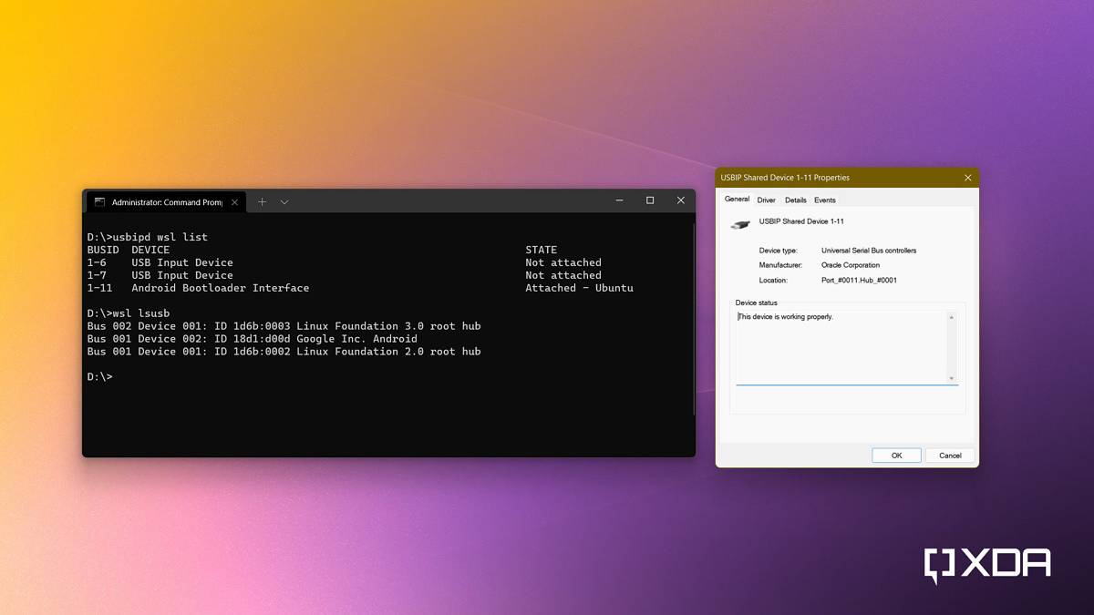 WSL USB attach featured