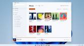 Windows 11 Media Player main screen