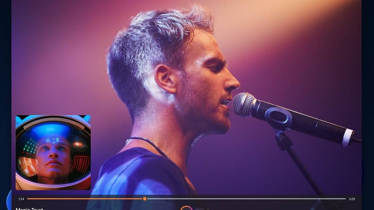 Windows 11 Media Player music playback