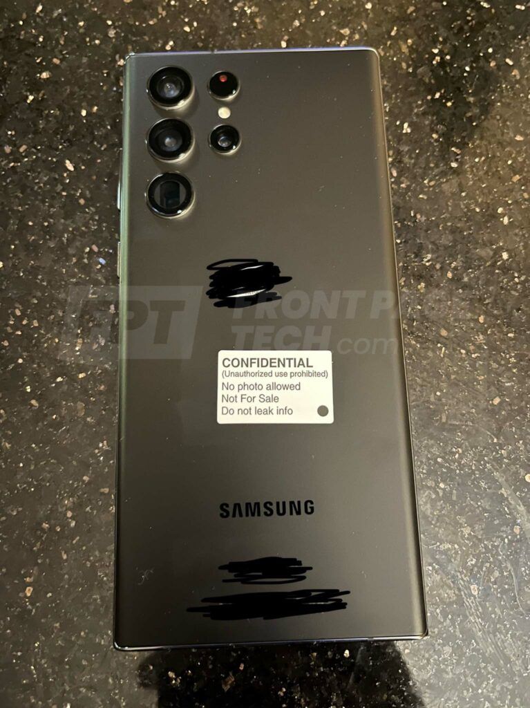 Back of phone
