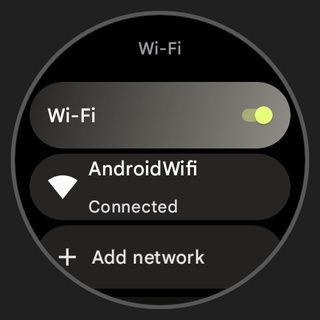 Wear OS 3.0 emulator screenshot