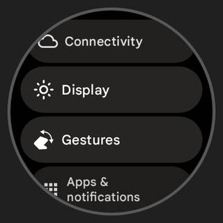 Wear OS 3.0 emulator screenshot