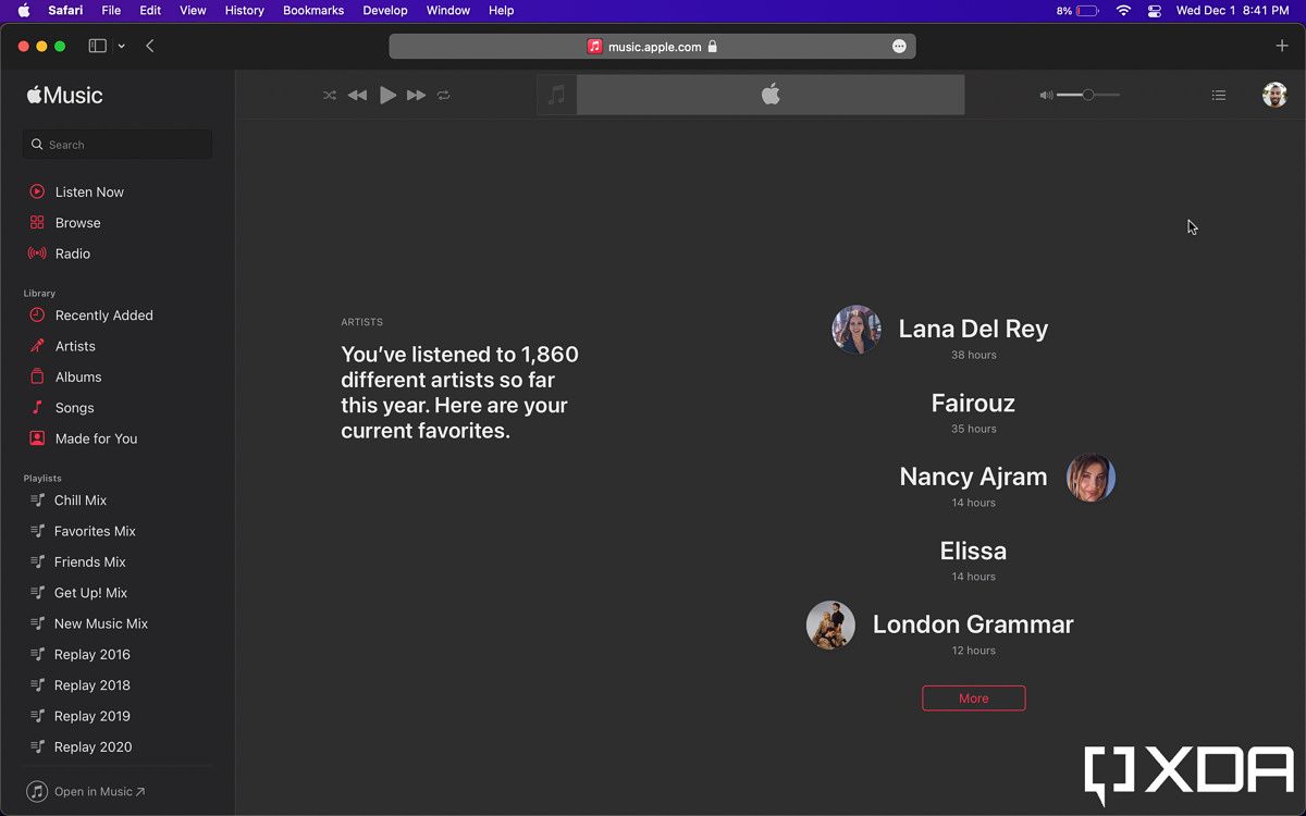 Apple Music Replay 2021
