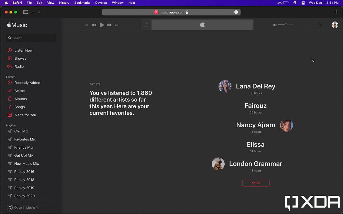 Apple Music Replay 2021