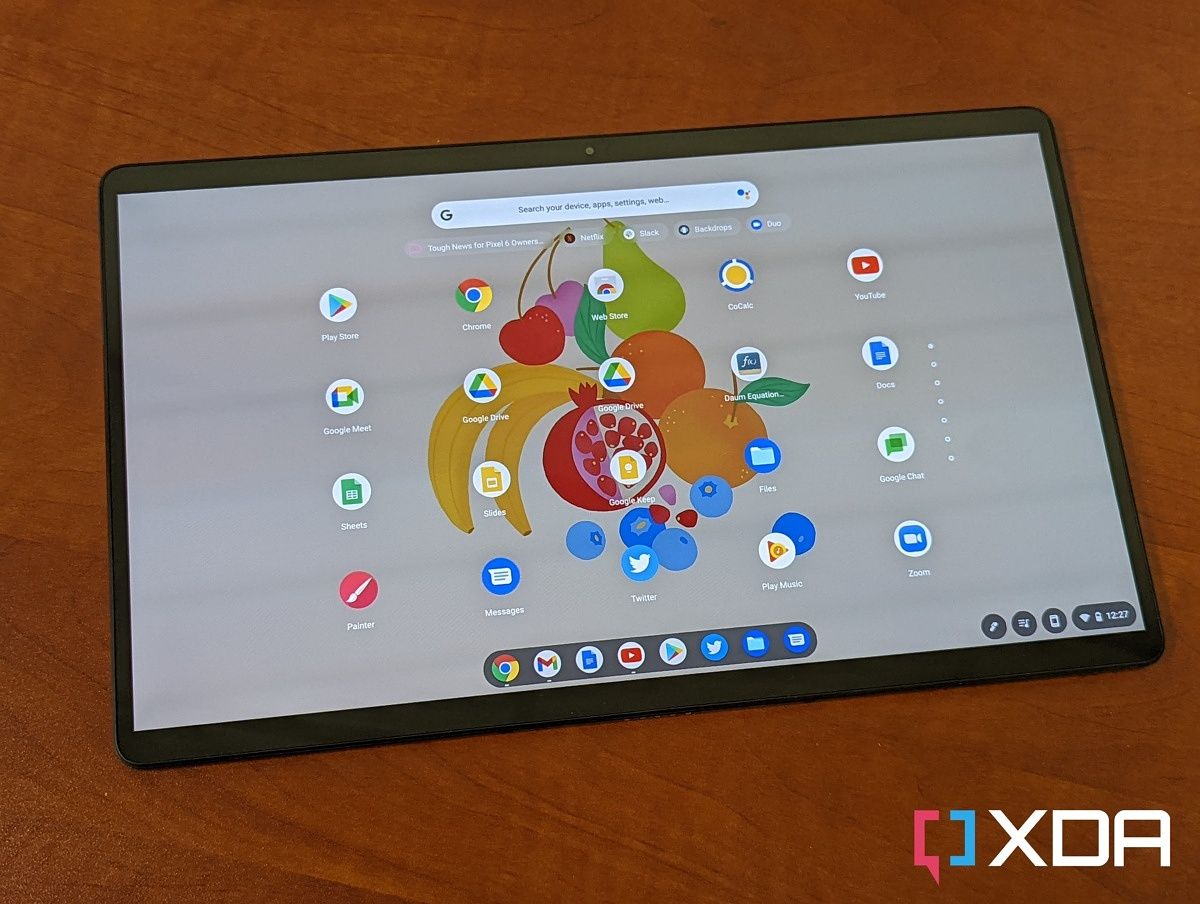 IdeaPad Duet Chromebook Chrome OS・Media… Lenovo IdeaPad Duet 2 w 1 Chromebook (MediaTek P60T, 4 GB