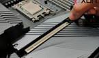 A reinforced PCIe slot on Aorus Pro Z690 motherboard