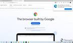 Microsoft Edge message saying it provides the added trust of Microsoft