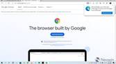 Microsoft Edge message saying it provides the added trust of Microsoft