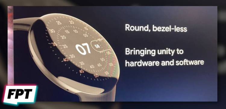 Google Pixel Watch circular design