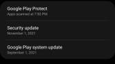 Screenshot showing Secure Folder setup and options