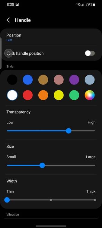 Edge Panels on Samsung One UI