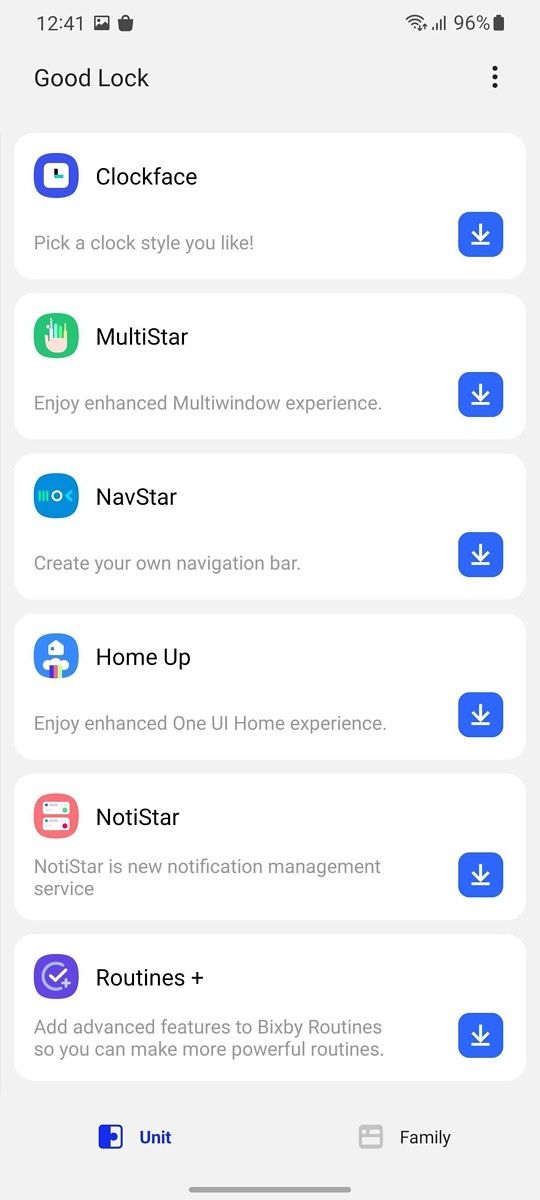 Samsung Good Lock