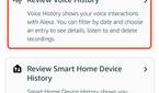 Alexa Privacy settings