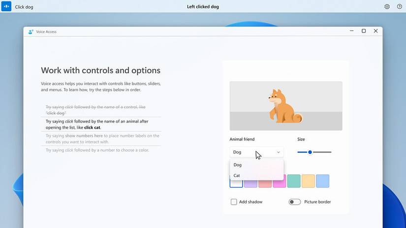 Windows 11 Voice Access app