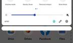 Android 12 for the OnePlus 9 Pro quick settings