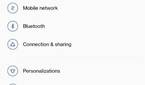 Android 12 for the OnePlus 9 Pro settings