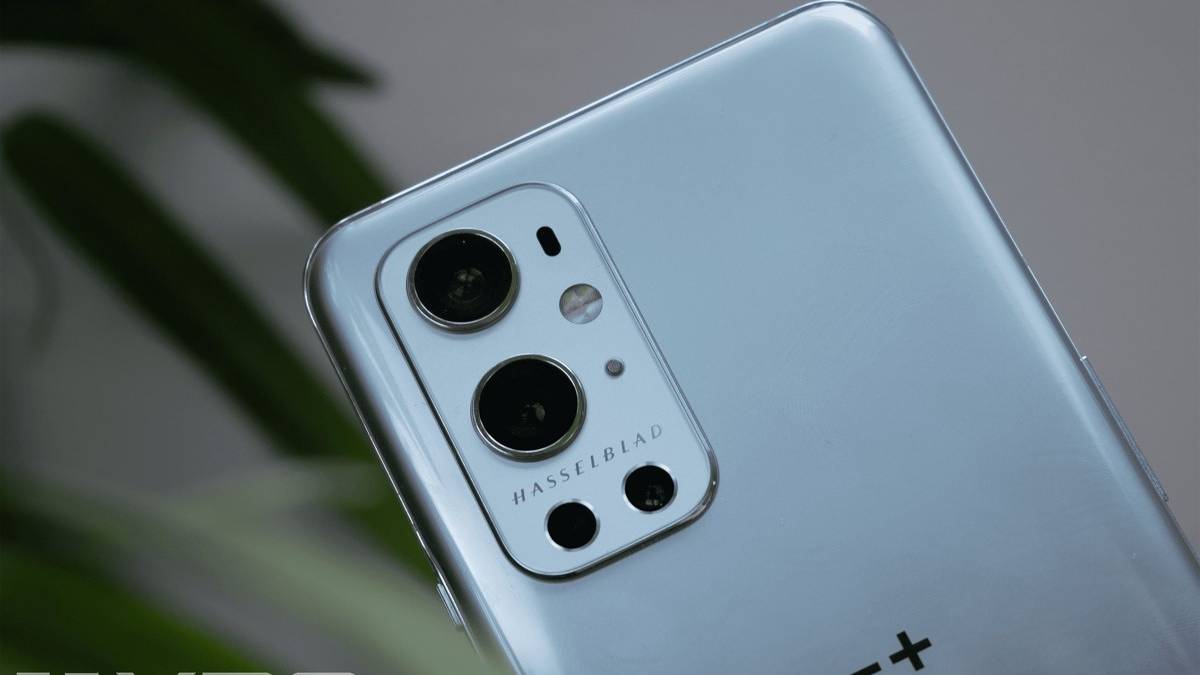 the back of the OnePlus 9 Pro, the phone that runs OxygenOS 12