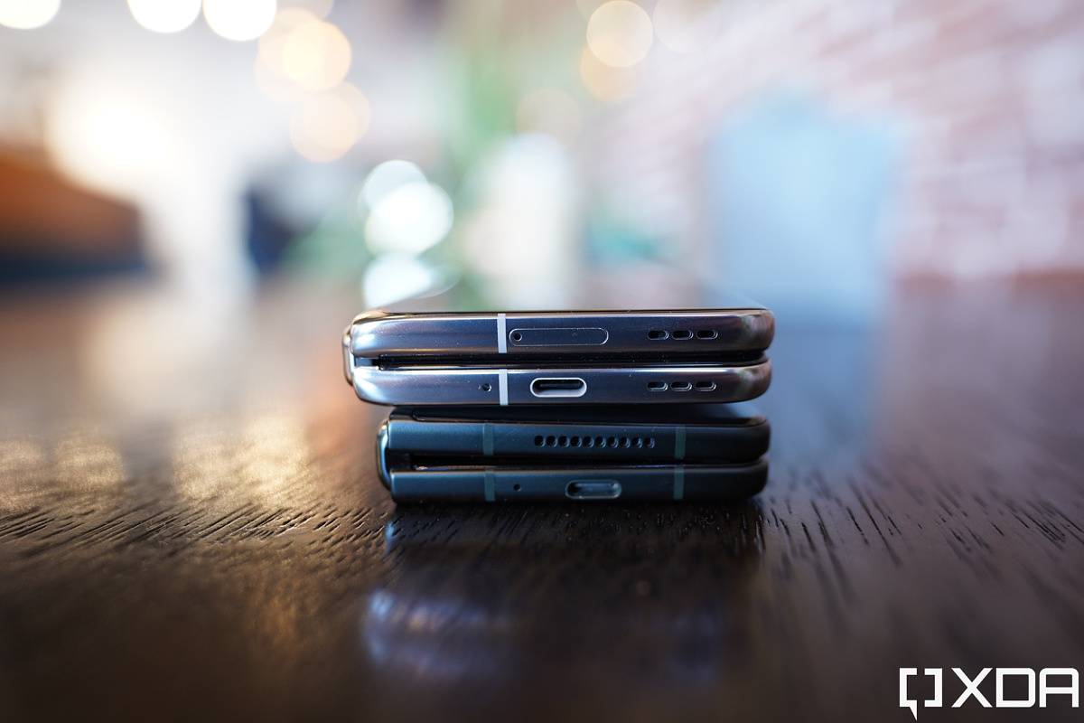 The hinge of the OPPO Find N and Galaxy Z Fold 3