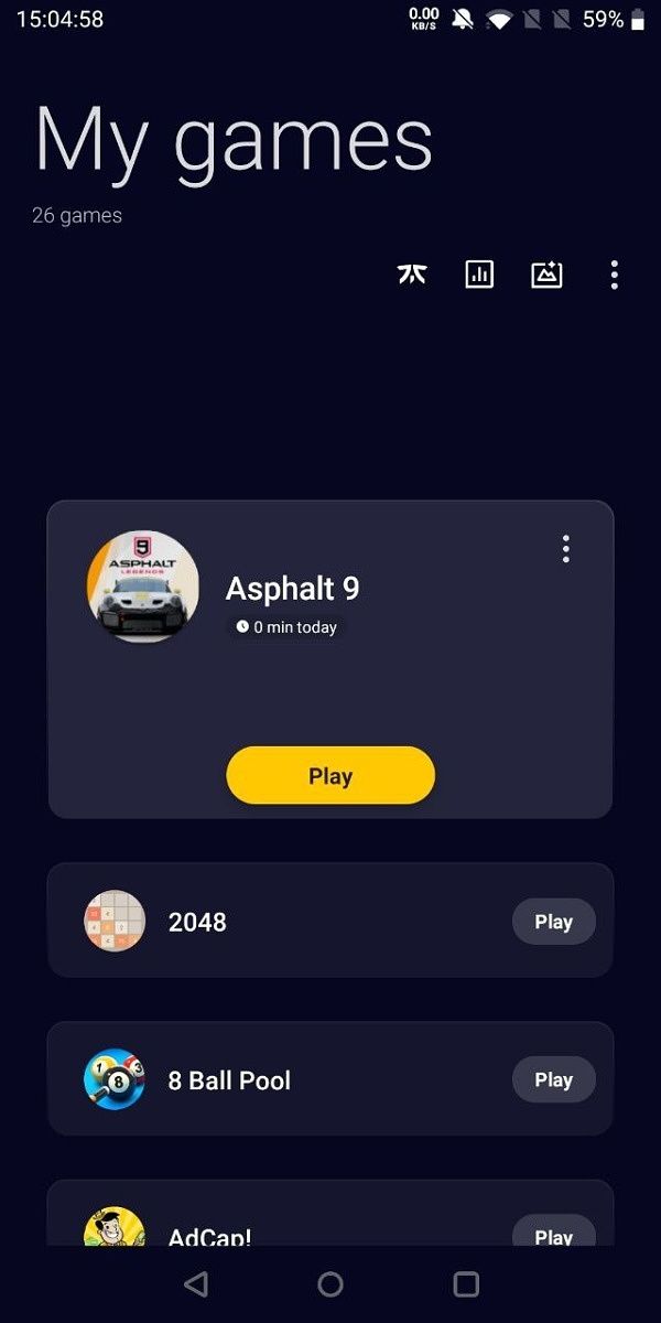 OnePlus Games gets a small UI refresh, preps 