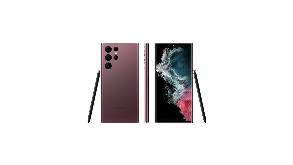 Samsung Galaxy S22 Ultra render
