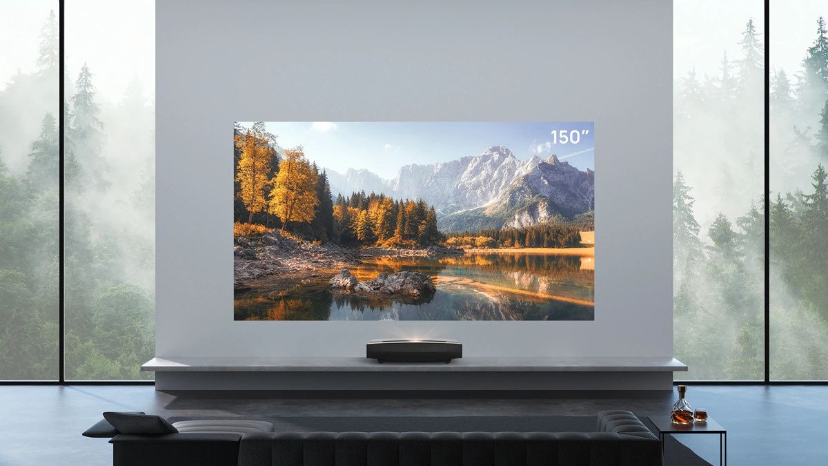 XGIMI Aura is a new high-end smart projector with Android TV