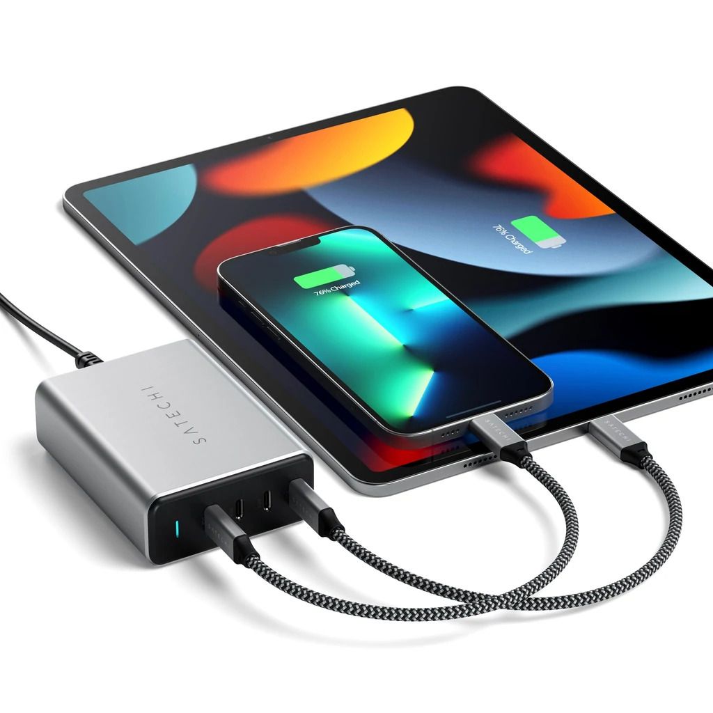 Satechi's new four-port USB charger can reach 165W