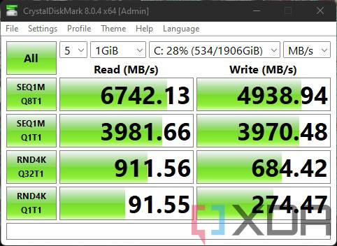 MSI Raider GE76 benchmark