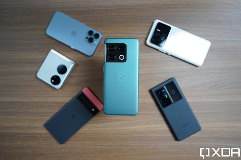 The OnePlus 10 Pro along with iPhone 13 Pro, Vivo X70 Pro Plus, Huawei P50 Pocket, Google Pixel 6 Pro and Xiaomi Mi 11 Ultra