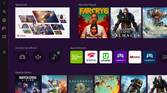 Samsung Gaming Hub user interface