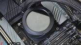 black colored nylon tubes coming out of a waterblock