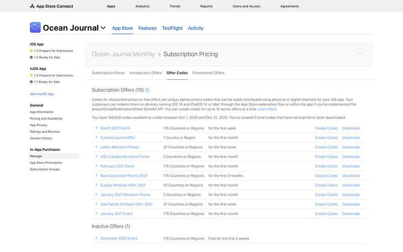iOS devs can now create custom discount codes for their app
