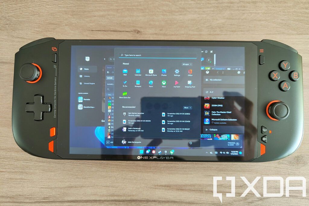 Nintendo Switch ONEXPLAYER mini The OneXPlayer X1 Mini aims to out-Switch the Switch, and
