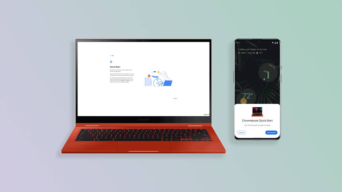 Quick Setup Chromebooks with Android phone
