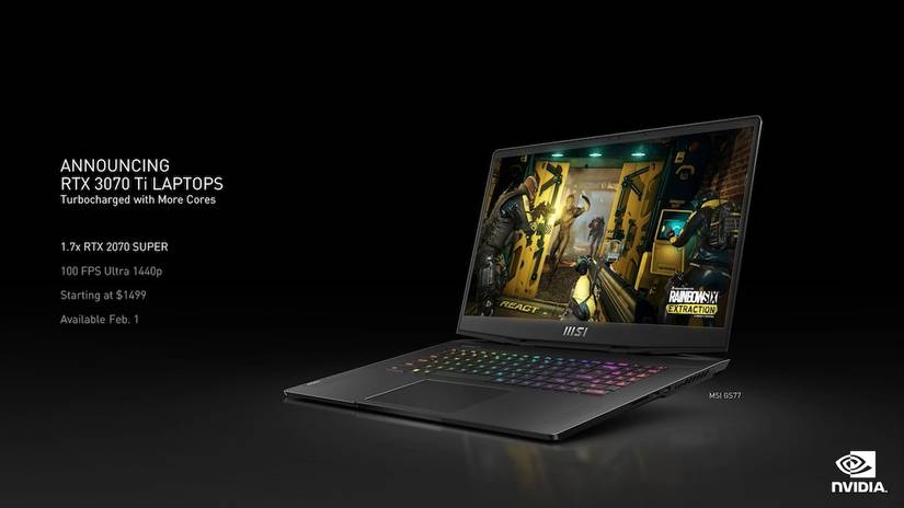 Nvidia RTX 3070 Ti GPU