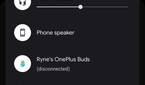 Android 12 ouput picker listing available devices